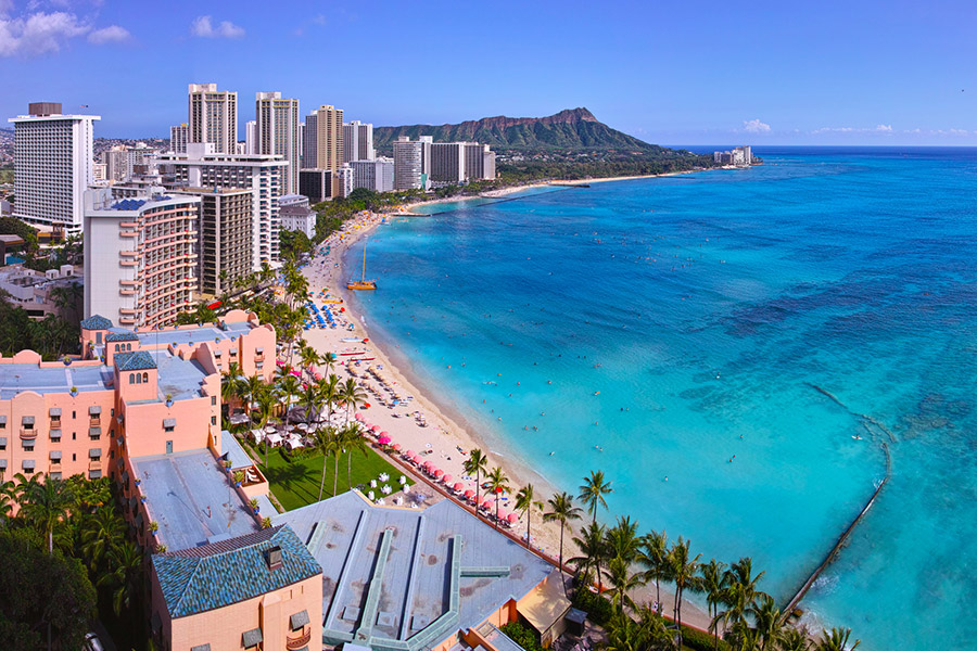 spiaggia di waikiki
